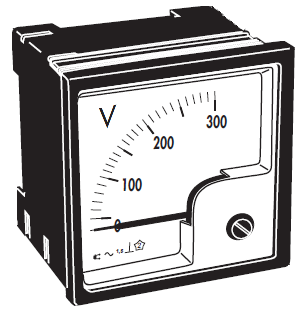 AC Voltmeter, 500V AC